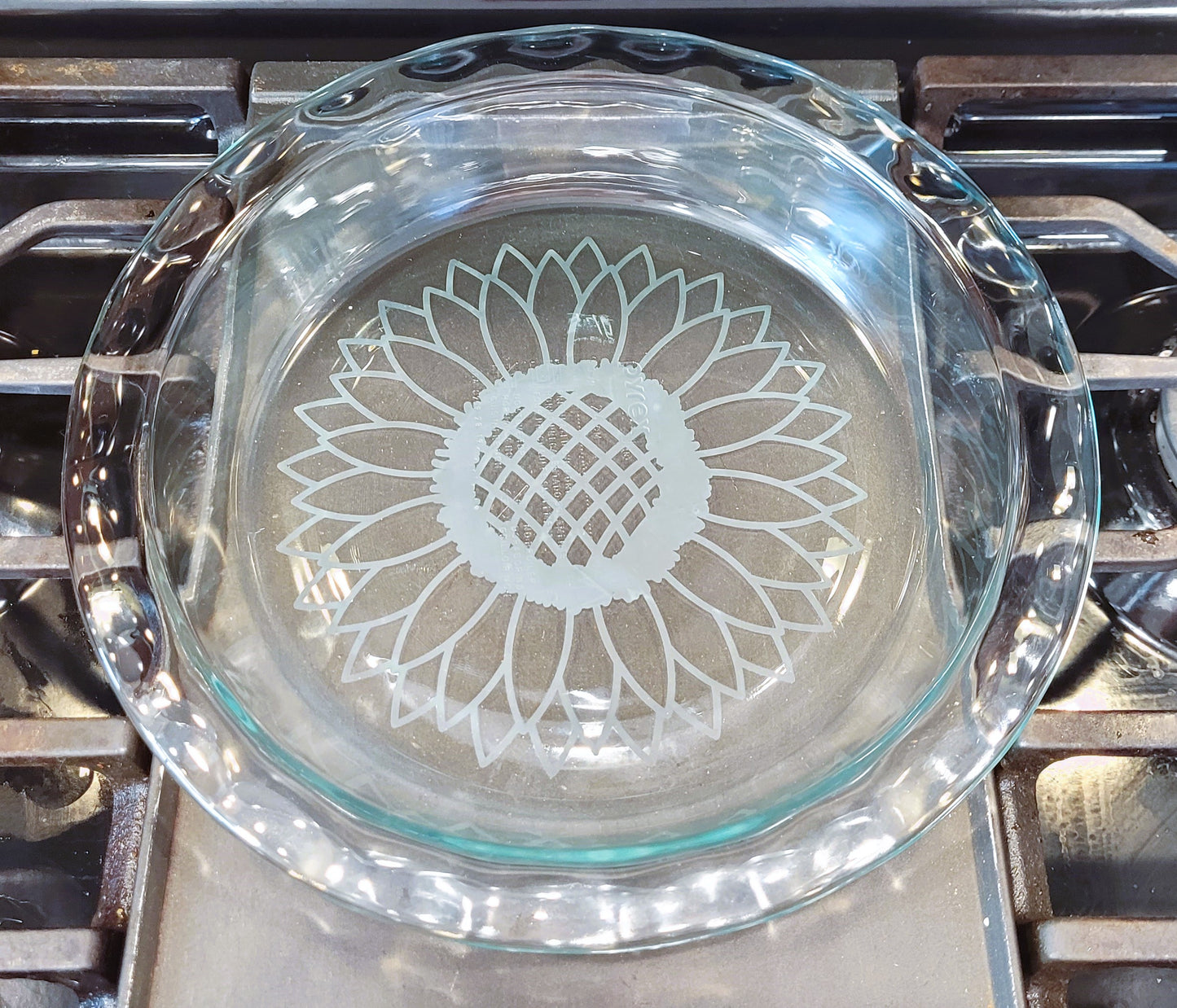 Sunflower Pie Baking Dish