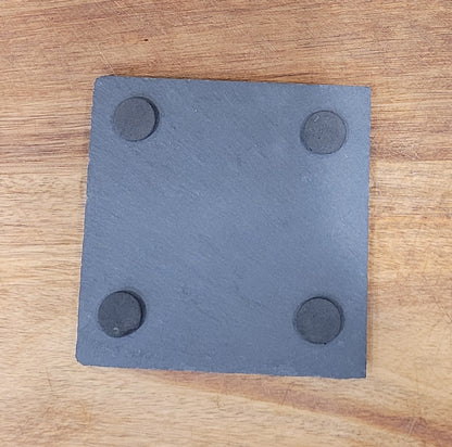 2 Piece Slate Coaster Set